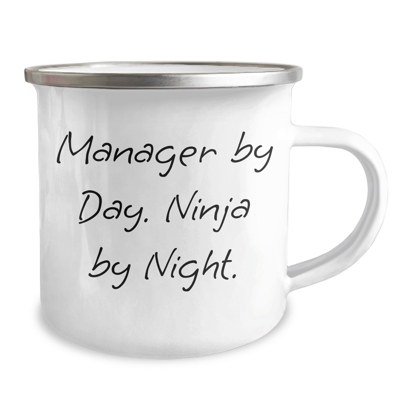 Manager By Day, Ninja By Night - Funny Camping Mug for Gifts from Men to Managers - Father's Day Unique Gifts - The Buy Boom