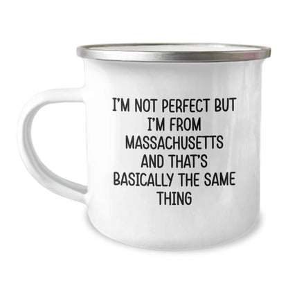 Massachusetts Proud Camping Mug, Funny Quote Gifts from Friends, Perfect Birthday Unique Gifts for Men, Women, Family, or Coworkers - The Buy Boom