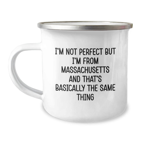 Massachusetts Proud Camping Mug, Funny Quote Gifts from Friends, Perfect Birthday Unique Gifts for Men, Women, Family, or Coworkers - The Buy Boom