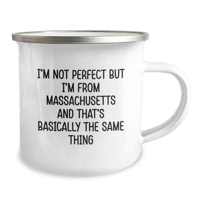Massachusetts Proud Camping Mug, Funny Quote Gifts from Friends, Perfect Birthday Unique Gifts for Men, Women, Family, or Coworkers - The Buy Boom