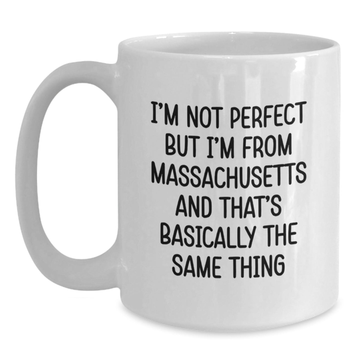 Massachusetts Proud Funny White Coffee Mugs, Gifts from Friends to Massachusetts Lovers, Birthday Unique Gifts - The Buy Boom
