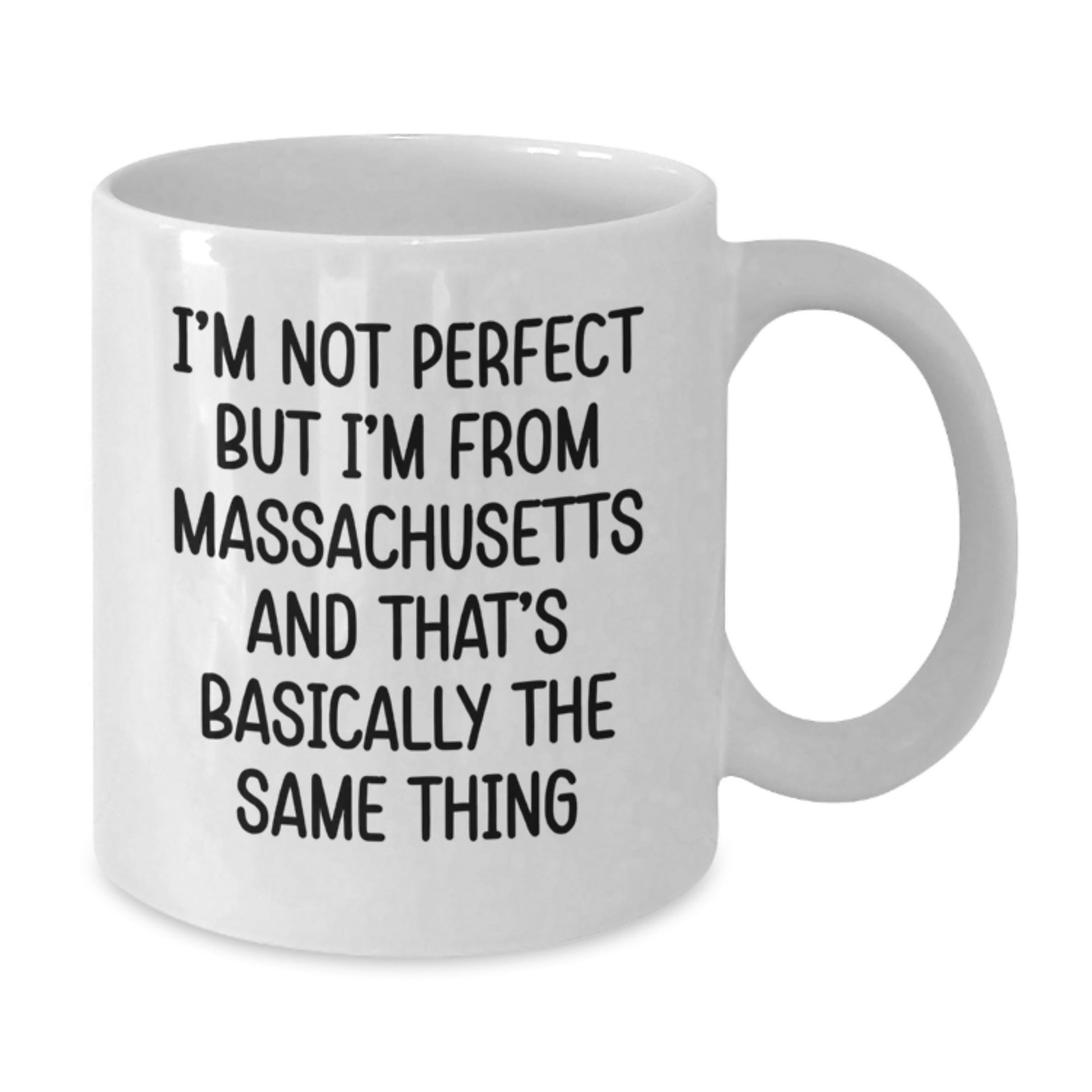 Massachusetts Proud Funny White Coffee Mugs, Gifts from Friends to Massachusetts Lovers, Birthday Unique Gifts - The Buy Boom