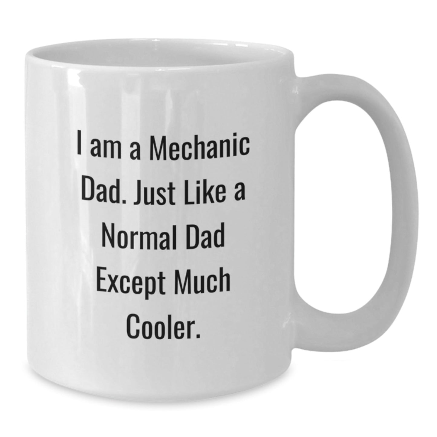 Mechanic Dad Gifts, Funny White Coffee Mug for Men, Graduation Unique Gifts from Family, Friends, or Coworkers - The Buy Boom