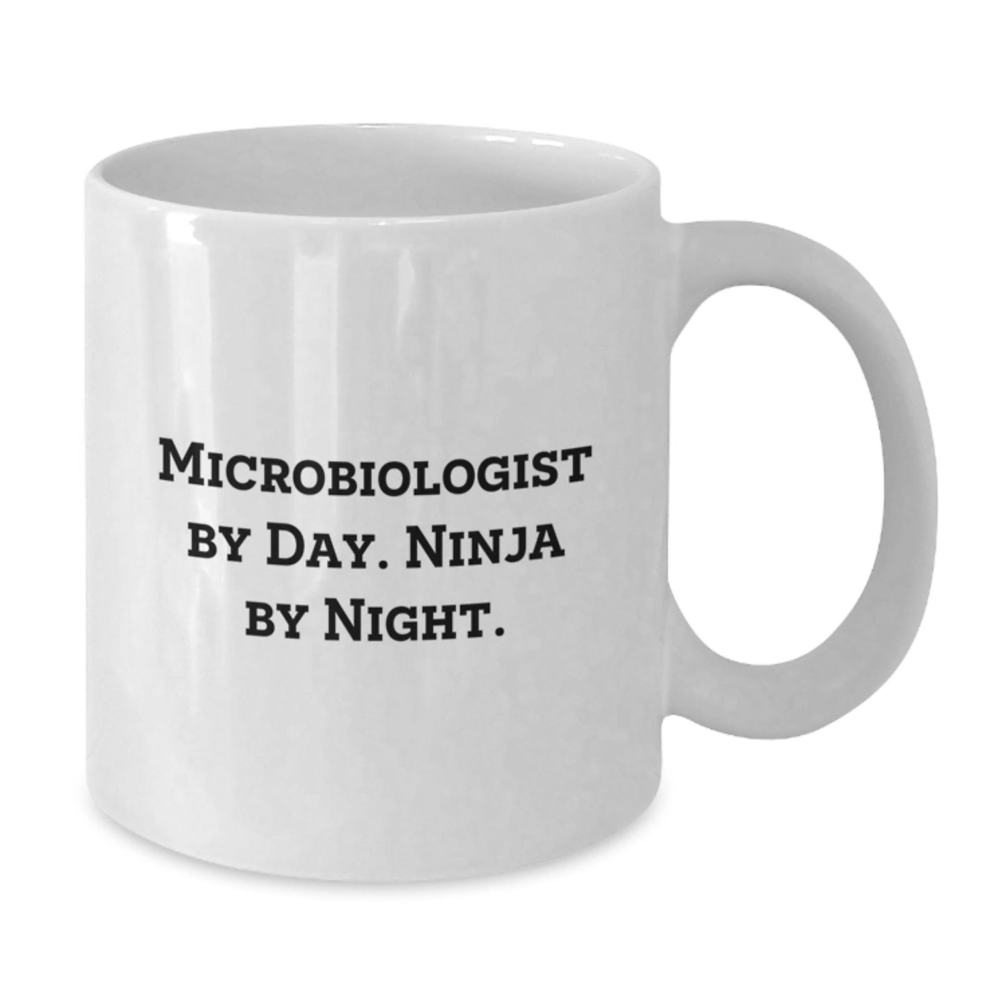 Microbiologist Ninja Coffee Mug Gifts from Friends to Microbiologist Graduates, Funny Quote - The Buy Boom