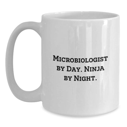Microbiologist Ninja Coffee Mug Gifts from Friends to Microbiologist Graduates, Funny Quote - The Buy Boom