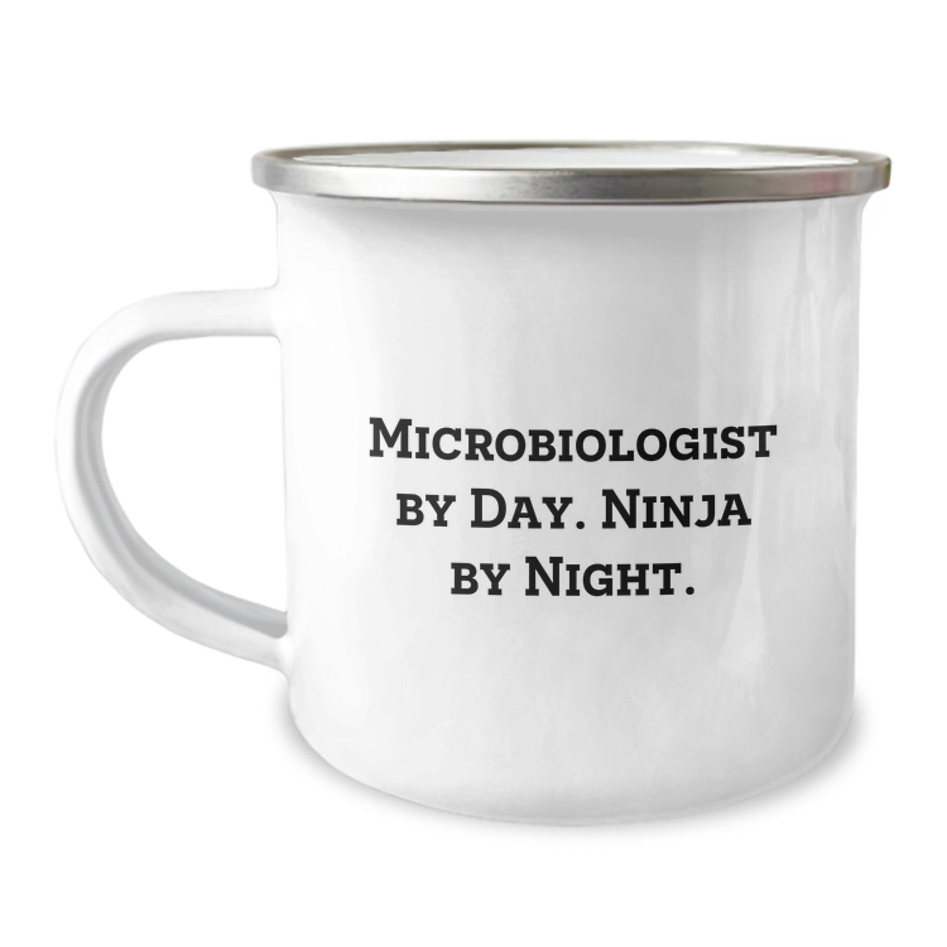 Microbiologist Ninja Gifts for Men, Funny Camping Mug for Graduation, Gifts from Family - The Buy Boom