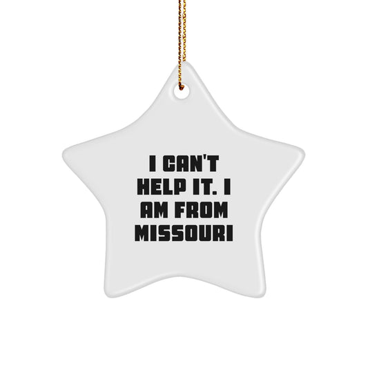 Missouri Star Ornament Gifts from Friends and Family, Inspirational Quote, Christmas Unique Decorations - The Buy Boom