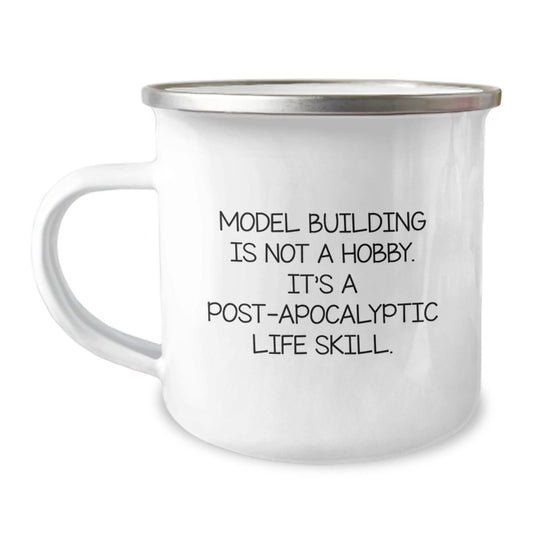 Model Building Camping Mug Gifts from Friends for Men and Women, Funny Quote Inspired Unique Graduation Present - The Buy Boom