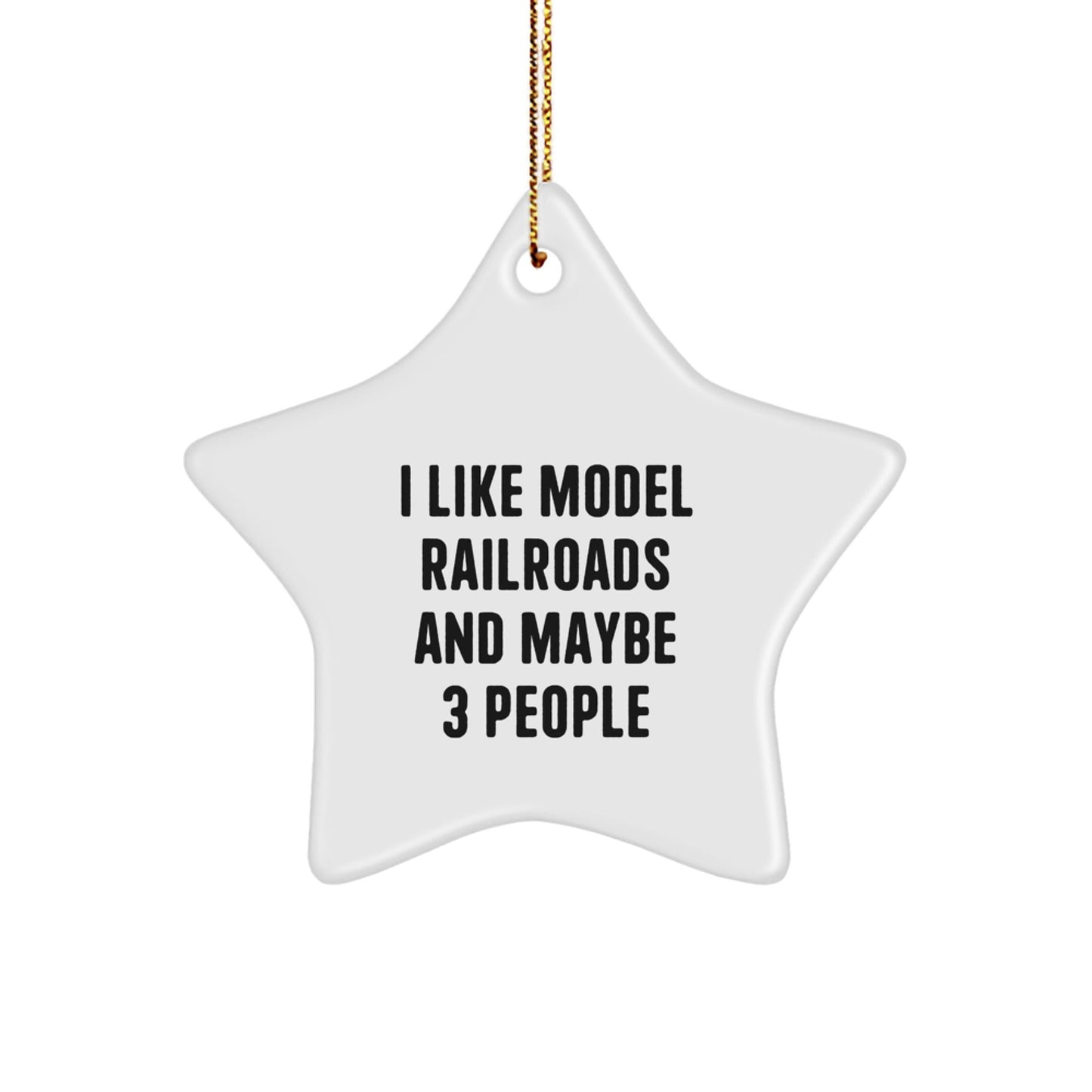 Model Railroads Star Ornament Gifts for Men from Friends at Christmas - The Buy Boom