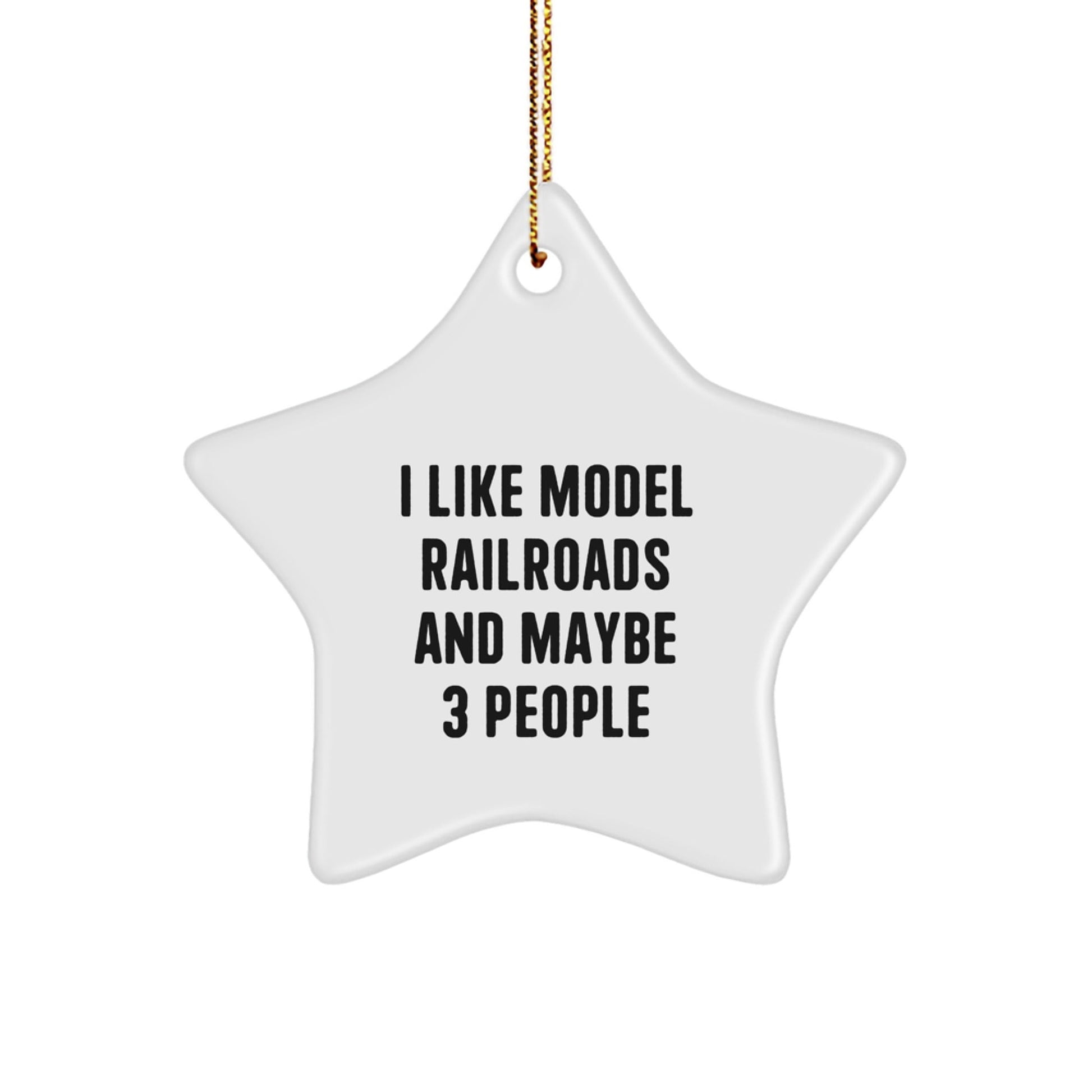 Model Railroads Star Ornament Gifts for Men from Friends at Christmas - The Buy Boom