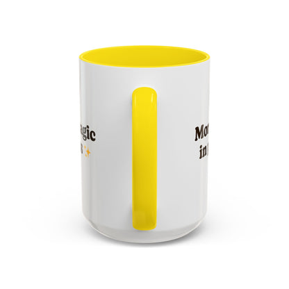 Morning Magic in Progress Coffee Mug – 11oz & 15oz Gift for Coffee Lovers - The Buy Boom