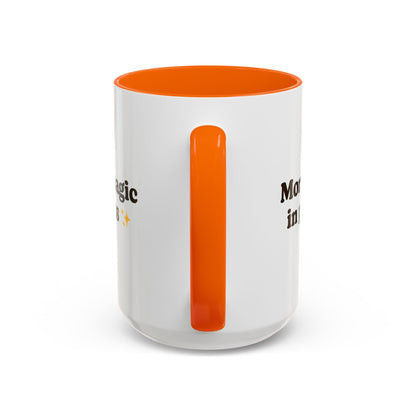 Morning Magic in Progress Coffee Mug – 11oz & 15oz Gift for Coffee Lovers - The Buy Boom