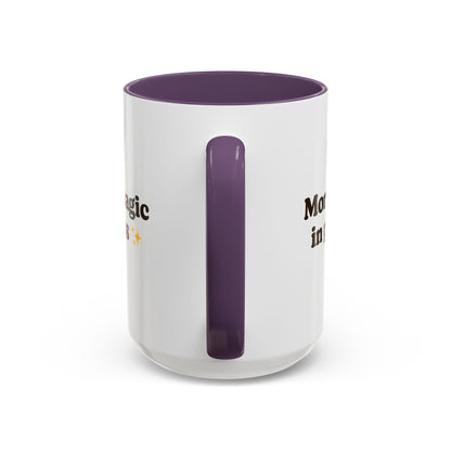 Morning Magic in Progress Coffee Mug – 11oz & 15oz Gift for Coffee Lovers - The Buy Boom