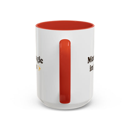 Morning Magic in Progress Coffee Mug – 11oz & 15oz Gift for Coffee Lovers - The Buy Boom
