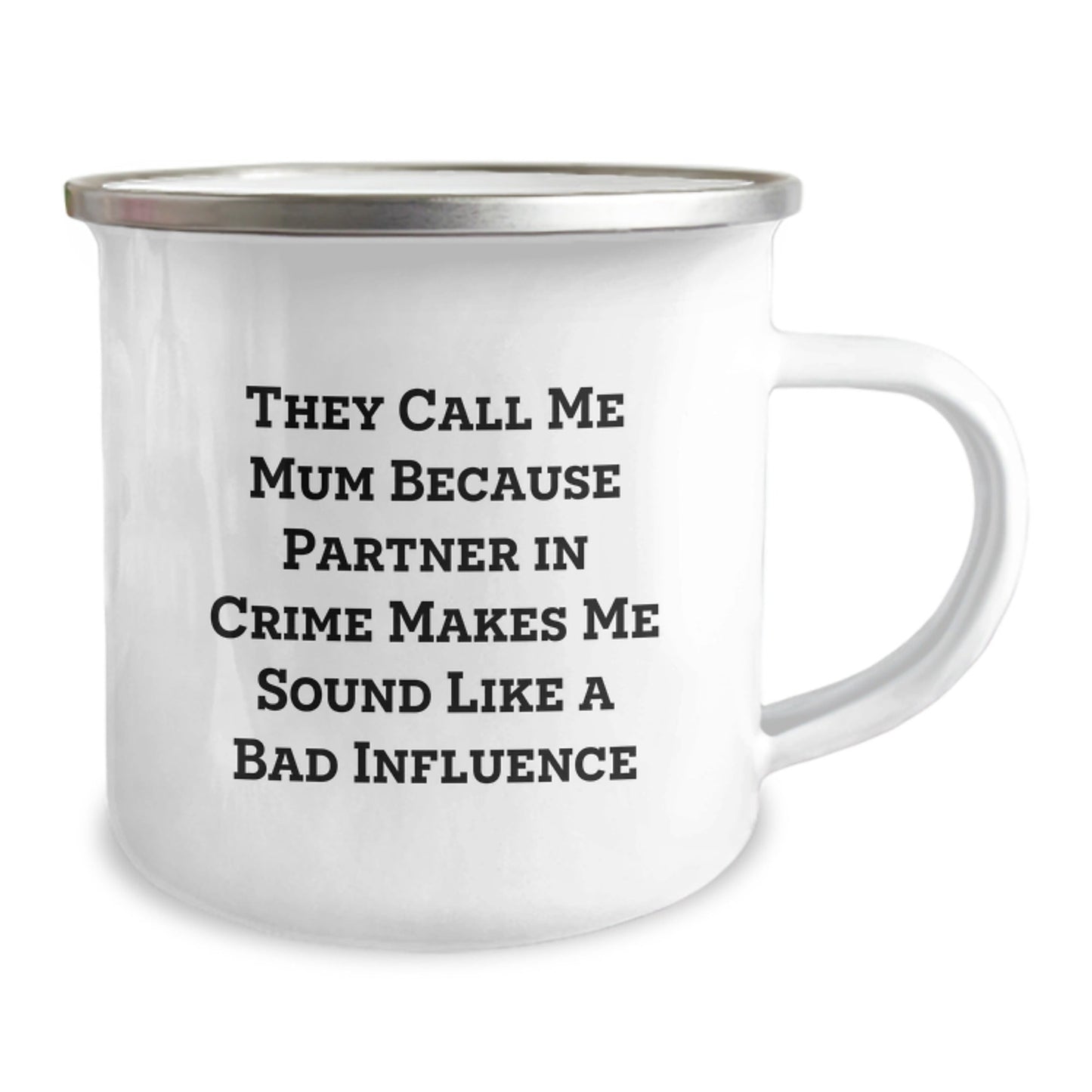 Mum's Camping Adventure Gifts from Friends, Gifts for Mum, Funny Quote, 12 oz Stainless Steel Camping Mug for Graduation - The Buy Boom