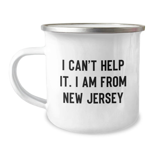 New Jersey Camping Mug Gifts from the Garden State for Friends and Family, Funny Quote for Christmas Unique Presents - The Buy Boom