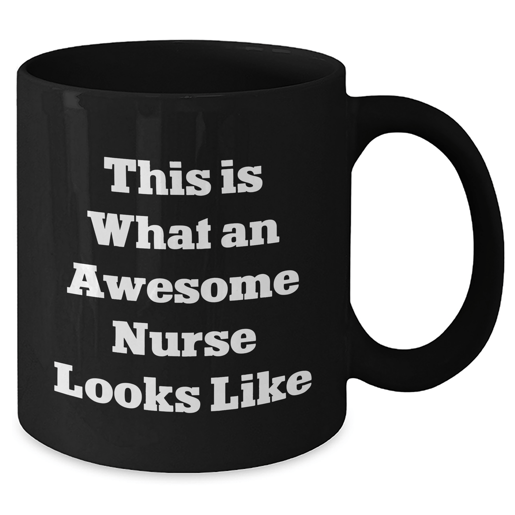 Nurse Gifts for Men, Funny Quote Black Coffee Mug, Father's Day Unique Gifts from Friends, 'This Is What An Awesome Nurse Looks Like' - The Buy Boom