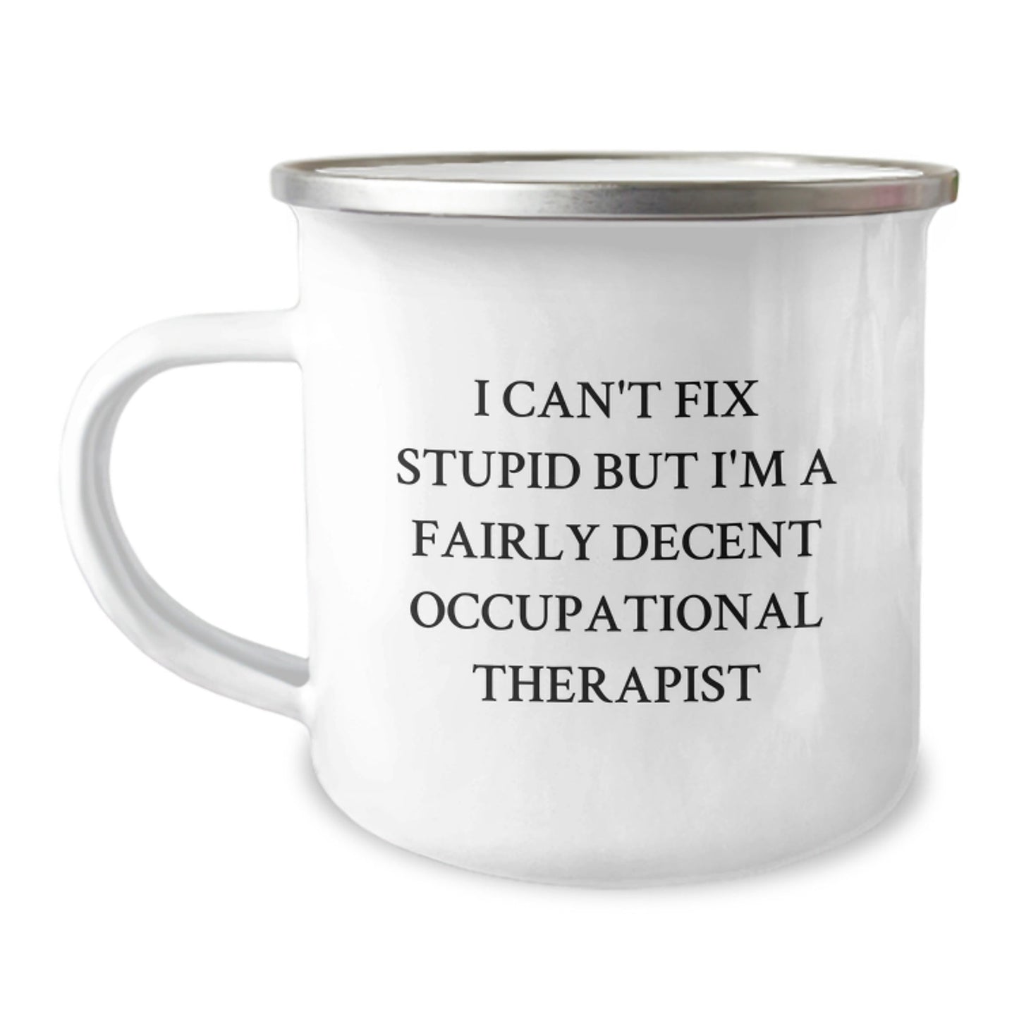 Occupational Therapist Camping Mug - Funny Christmas Unique Gifts from Friends for Men Women Family - The Buy Boom