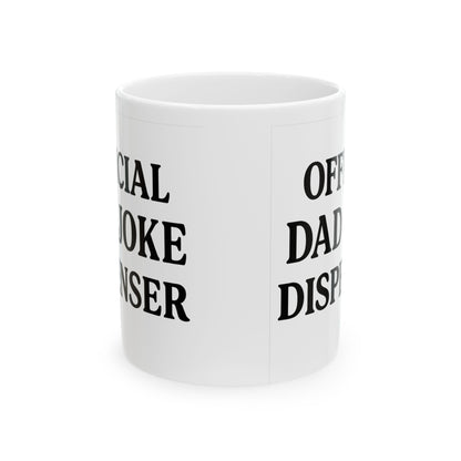 Official Dad Joke Dispenser Ceramic Mug - Perfect Gift for Father's Day - The Buy Boom