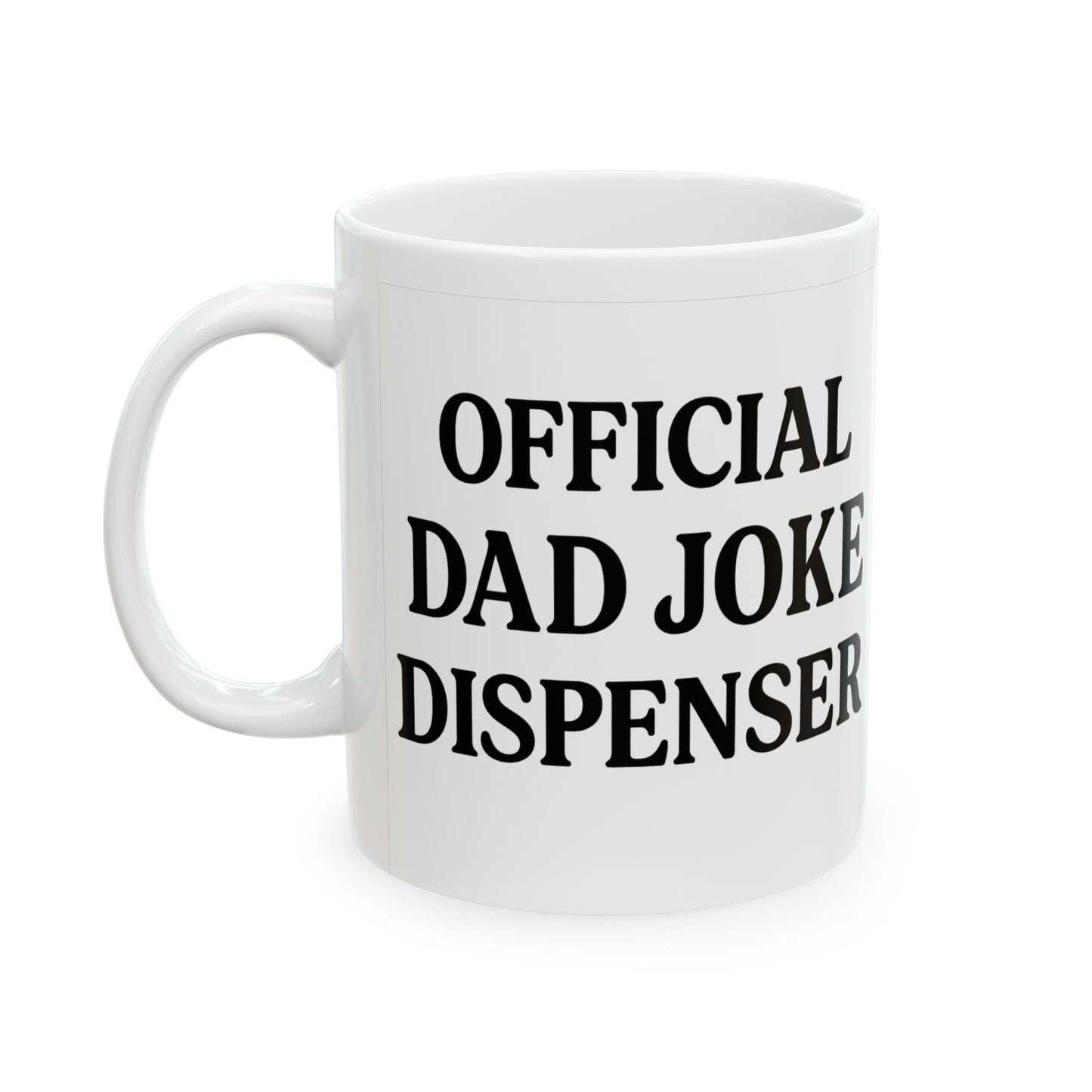 Official Dad Joke Dispenser Ceramic Mug - Perfect Gift for Father's Day - The Buy Boom