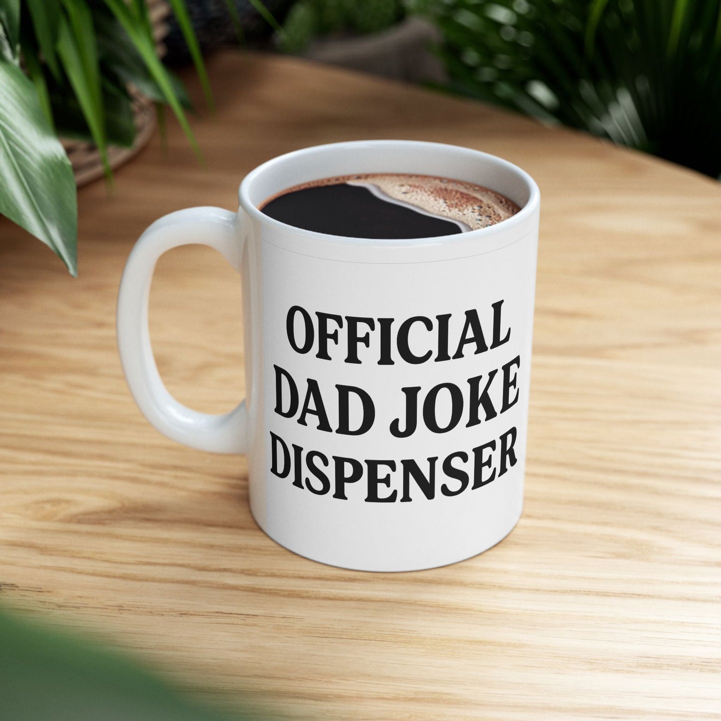 Official Dad Joke Dispenser Ceramic Mug - Perfect Gift for Father's Day - The Buy Boom