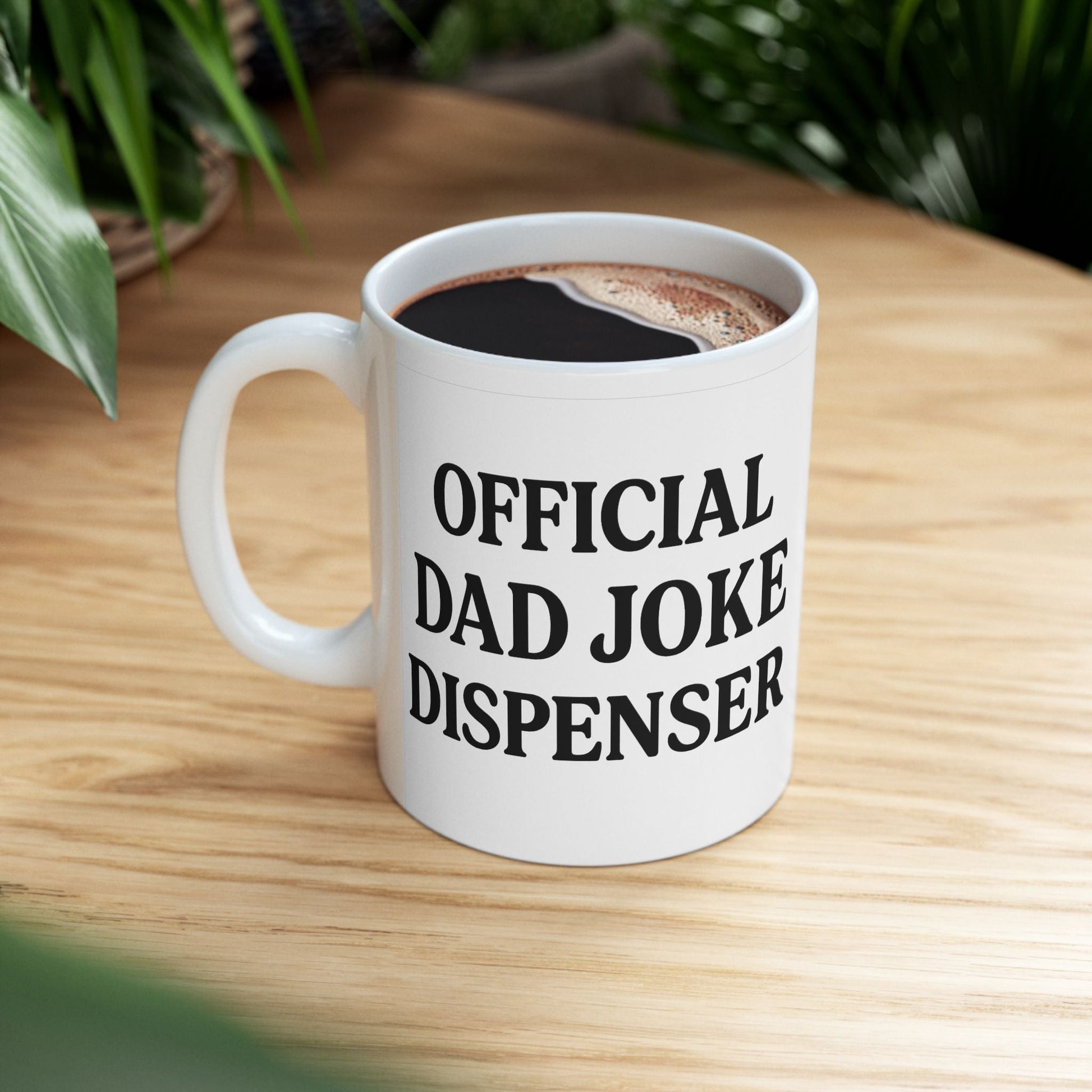 Official Dad Joke Dispenser Ceramic Mug - Perfect Gift for Father's Day - The Buy Boom