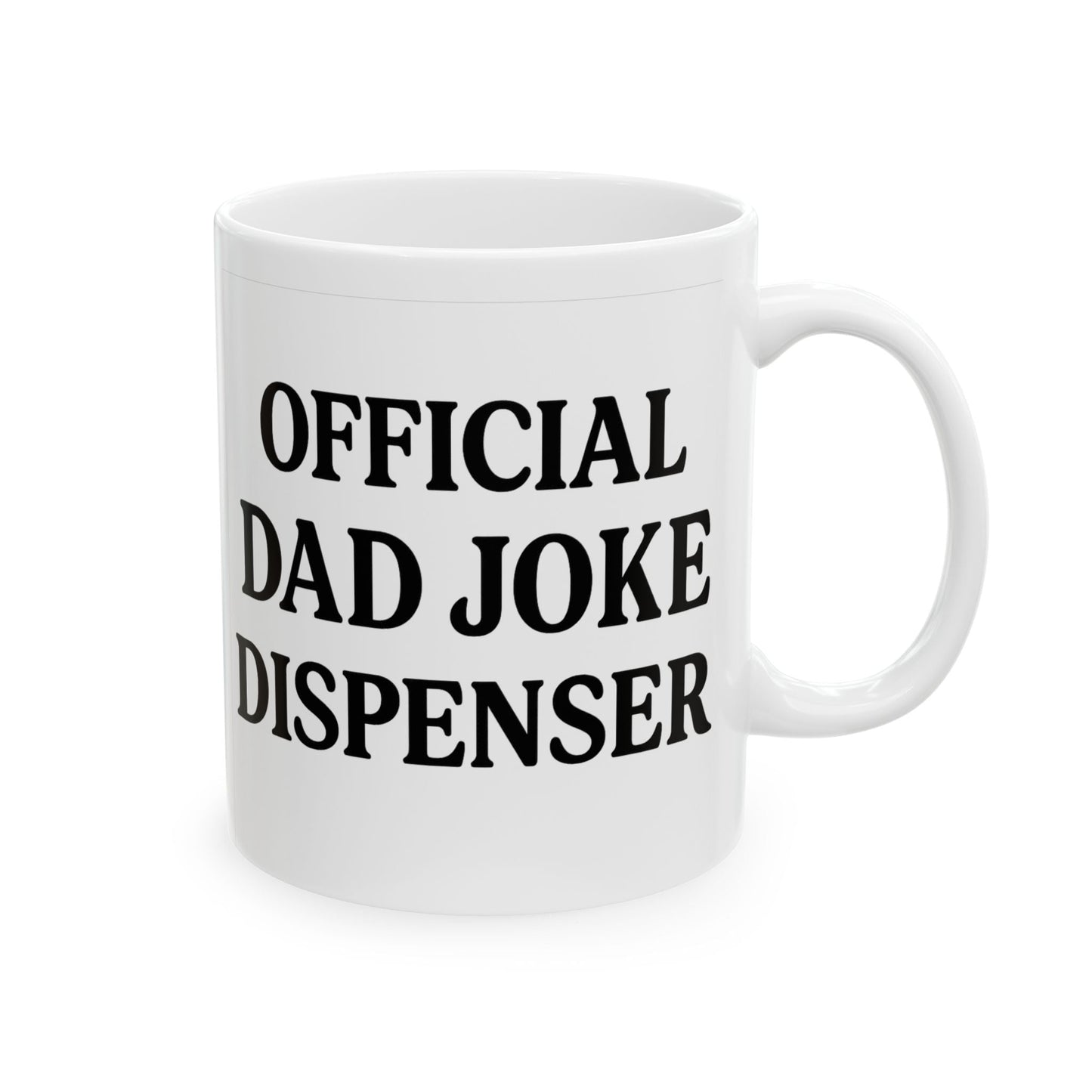 Official Dad Joke Dispenser Ceramic Mug - Perfect Gift for Father's Day - The Buy Boom