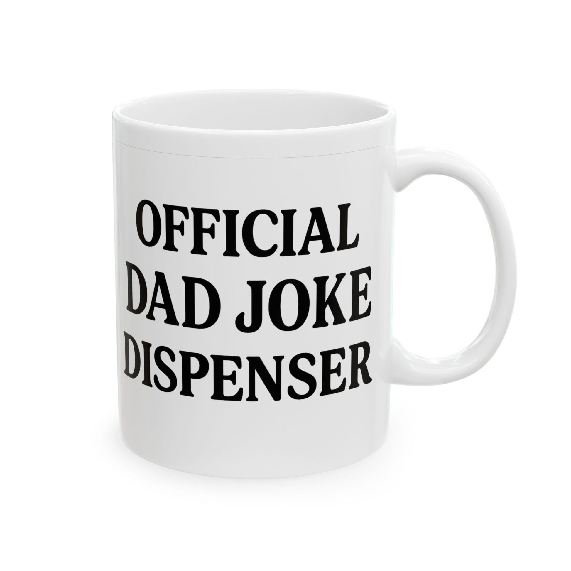 Official Dad Joke Dispenser Ceramic Mug - Perfect Gift for Father's Day - The Buy Boom
