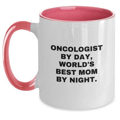 Oncologist Gifts, Funny Quote, Two Tone Coffee Mug - Gifts from Mom, Gifts for Oncologist - The Buy Boom