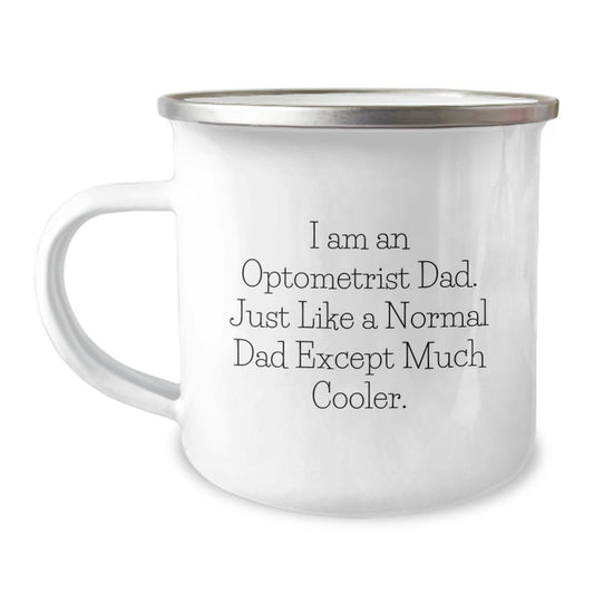 Optometrist Dad Gifts for Graduation - Funny Camping Mug from Friends, Perfect for Optometrist Men, Women, Family, and Coworkers - The Buy Boom