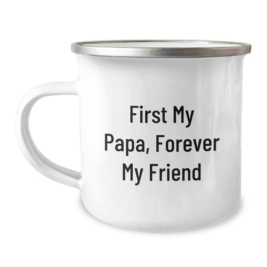Papa Camping Mug - Funny Quote Gift for Papa on Christmas, Gifts from Family to Papa, Papa Enthusiast Mug - The Buy Boom
