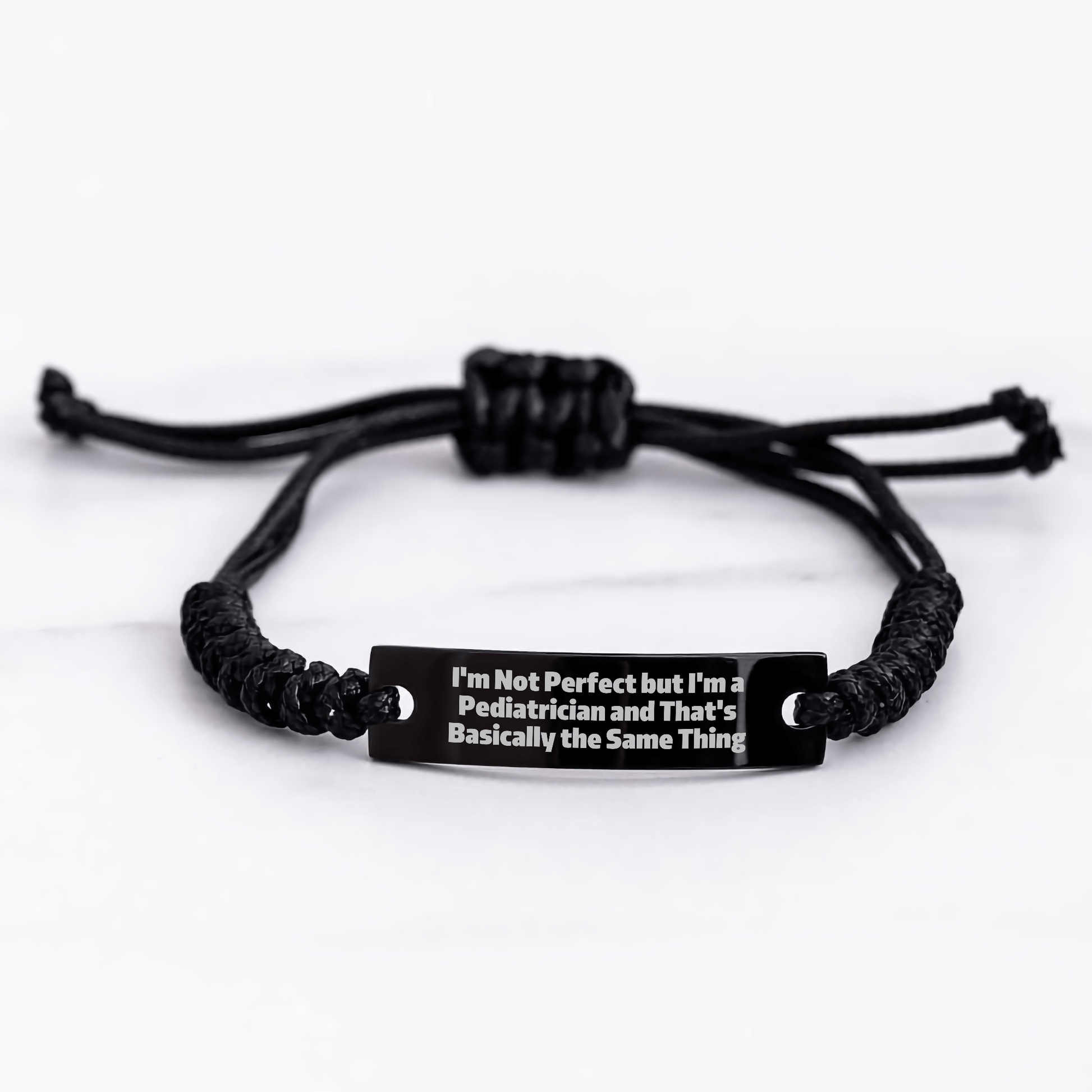 Pediatrician Rope Bracelets Gifts for Men Friends Family from I'm Not Perfect But I'm A Pediatrician And That's Basically The Same Thing - The Buy Boom