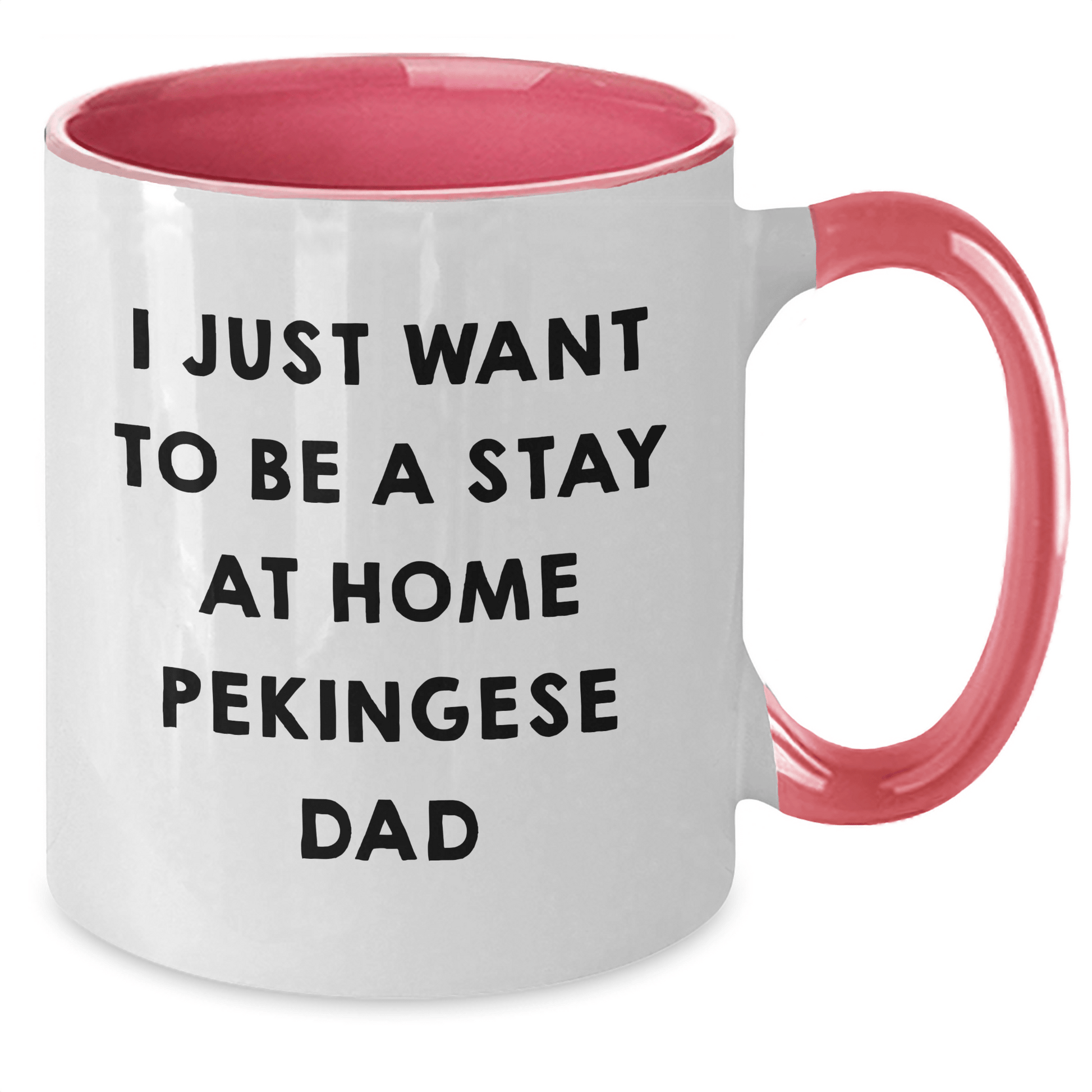 Pekingese Dog Gifts, Funny Quote Mug for Dad, Gifts from Men to Pekingese Dog Lovers, Unique Two Tone Coffee Mug for Father's Day - The Buy Boom