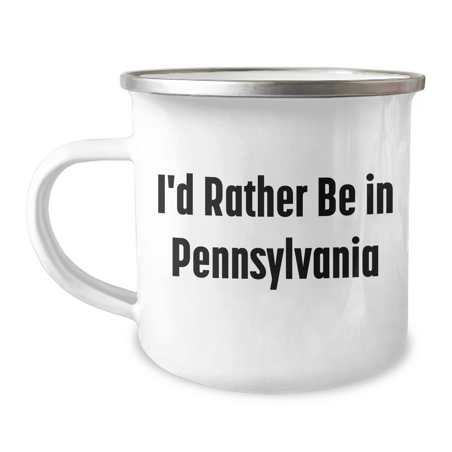 Pennsylvania Camping Mug 'I'd Rather Be In Pennsylvania' Funny Quote Gifts from Men to Family - The Buy Boom