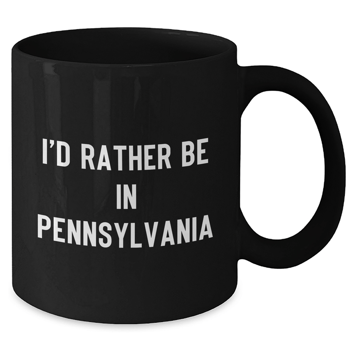 Pennsylvania Lovers Will Adore This Funny Black Coffee Mug, Gifts from Friends and Family, Perfect for Father's Day - The Buy Boom
