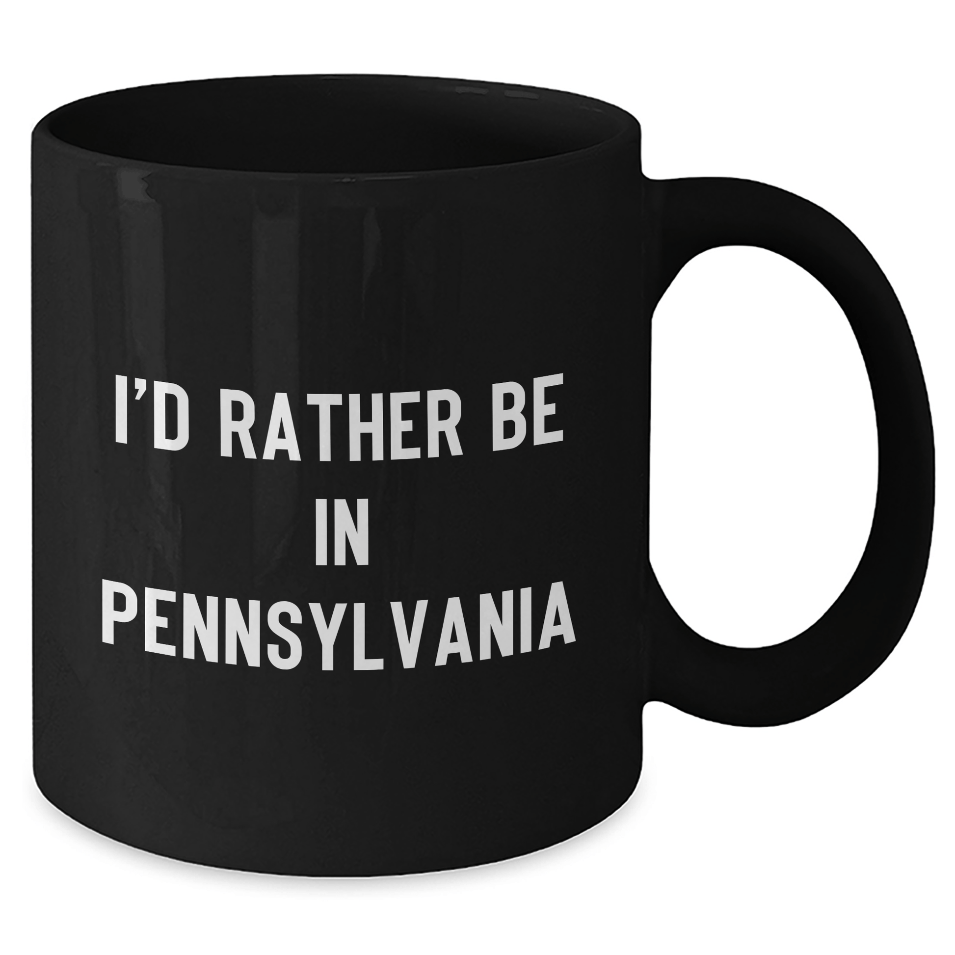 Pennsylvania Lovers Will Adore This Funny Black Coffee Mug, Gifts from Friends and Family, Perfect for Father's Day - The Buy Boom