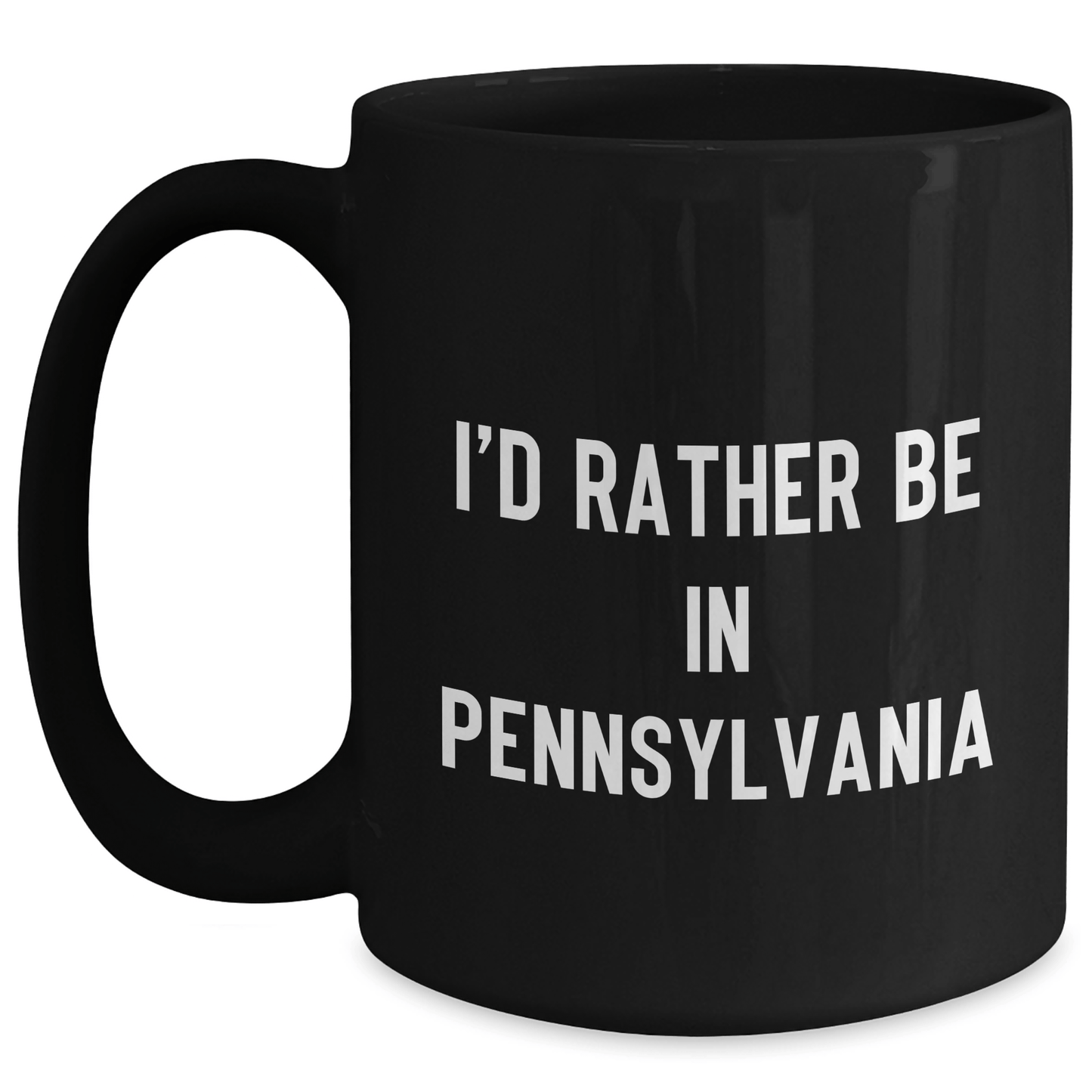 Pennsylvania Lovers Will Adore This Funny Black Coffee Mug, Gifts from Friends and Family, Perfect for Father's Day - The Buy Boom