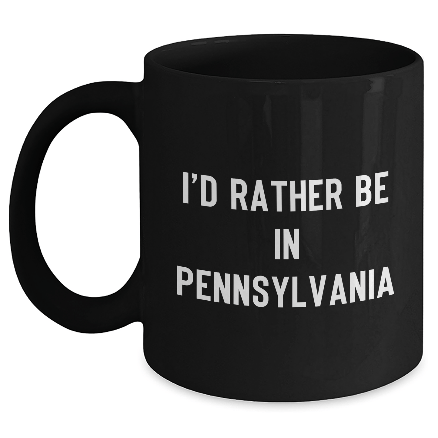 Pennsylvania Lovers Will Adore This Funny Black Coffee Mug, Gifts from Friends and Family, Perfect for Father's Day - The Buy Boom