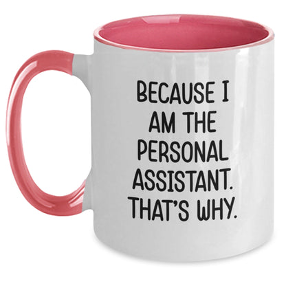Personal Assistant Humor Coffee Mugs for Christmas Unique Gifts from Friends, Coworkers, Family, Men, Women - The Buy Boom