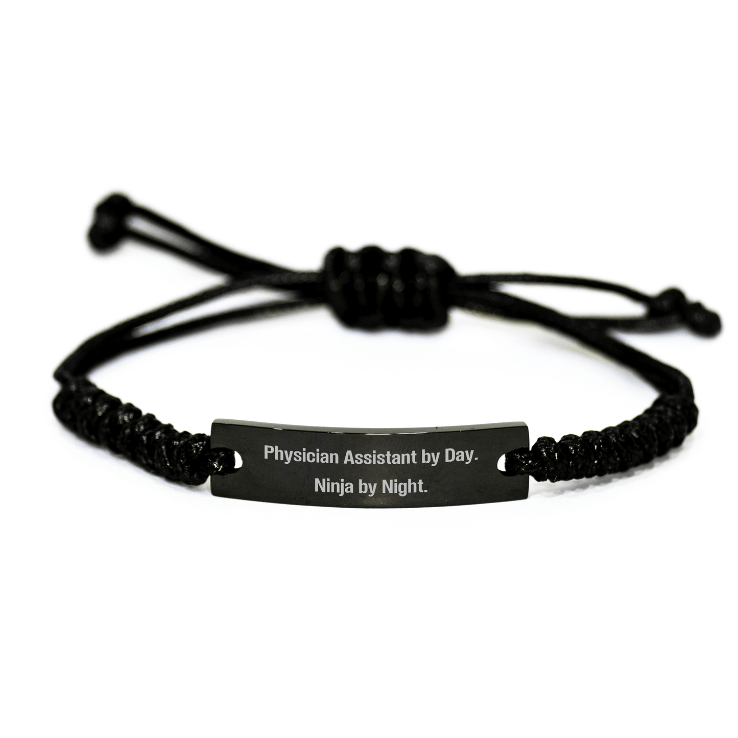 Physician Assistant Gifts, Funny Quote Rope Bracelet, Gifts from Men to Physician Assistant, Unique Father's Day Unique Gifts for Physician Assistant - The Buy Boom