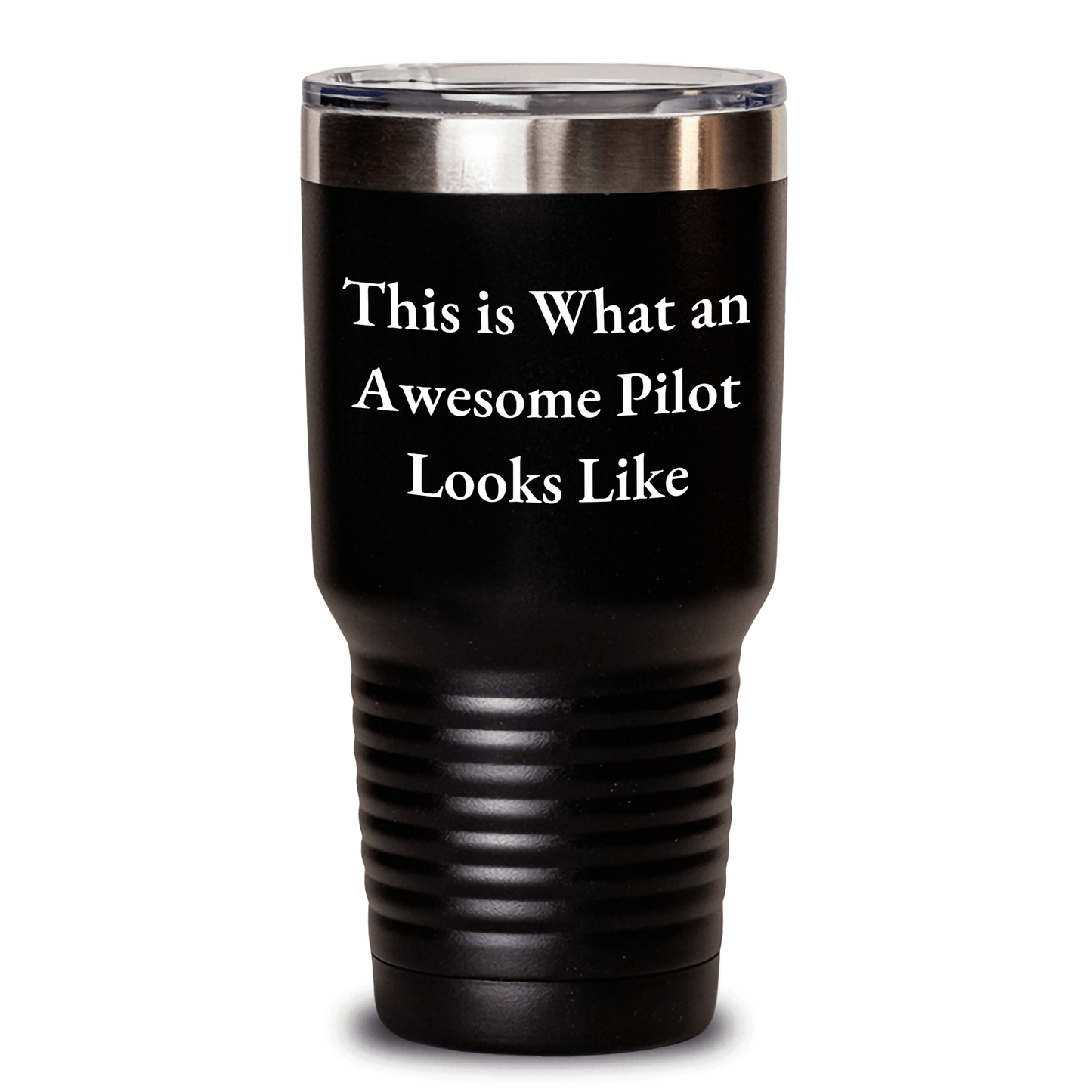 Pilot Gifts from Friends and Family for Father's Day - This Is What An Awesome Pilot Looks Like Funny Tumbler - The Buy Boom