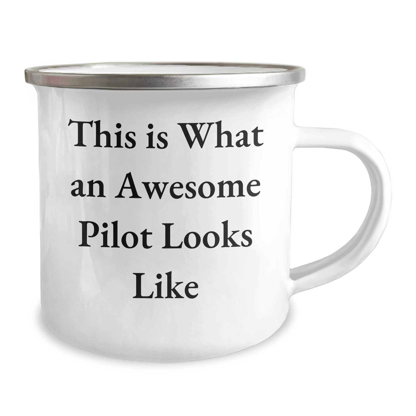 Pilot Gifts from Friends, This Is What An Awesome Pilot Looks Like Funny Quote Camping Mug for Father's Day - The Buy Boom