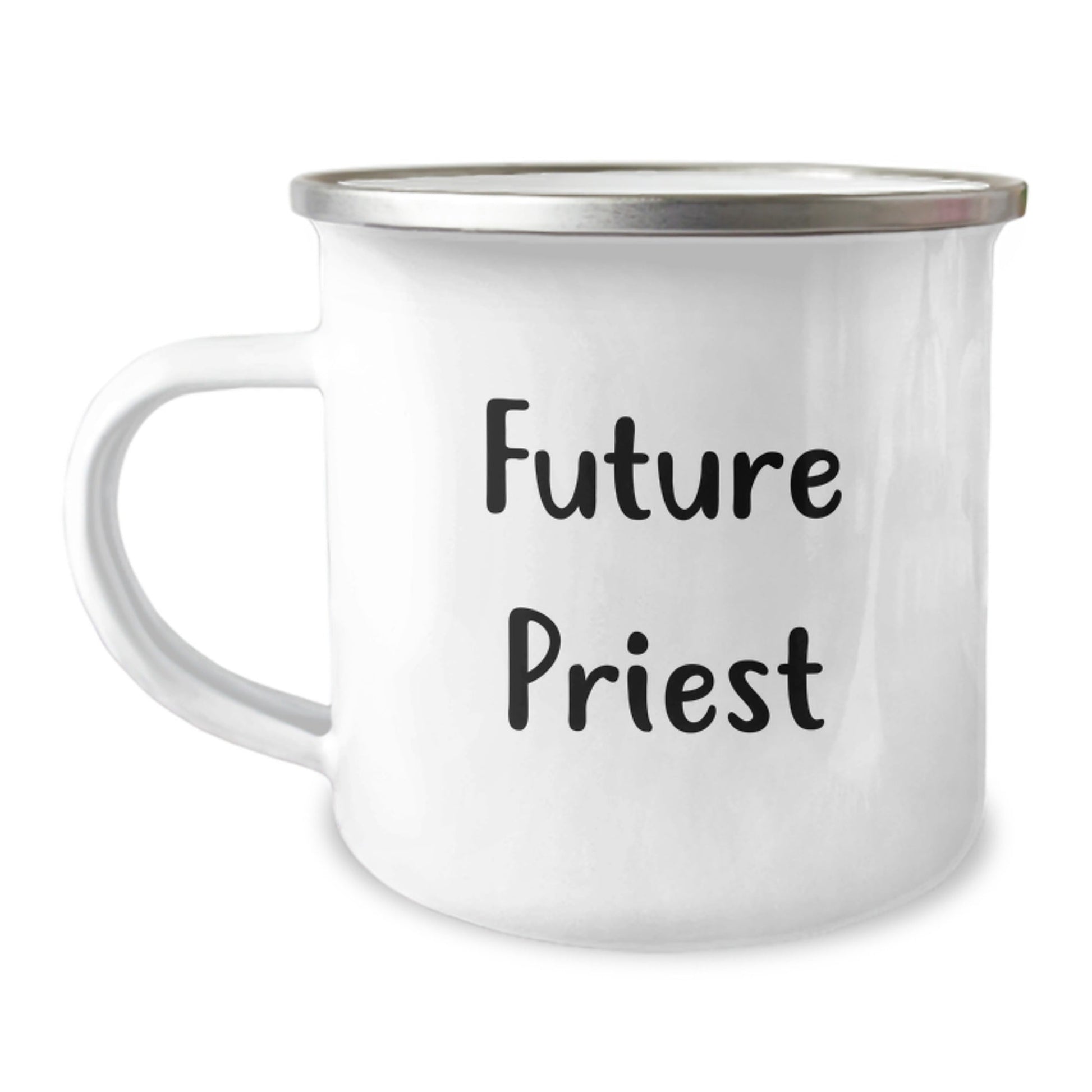Priest Gifts, Funny Quote, Christmas Unique Gifts from Family to Future Priest Men Camping Mug - The Buy Boom