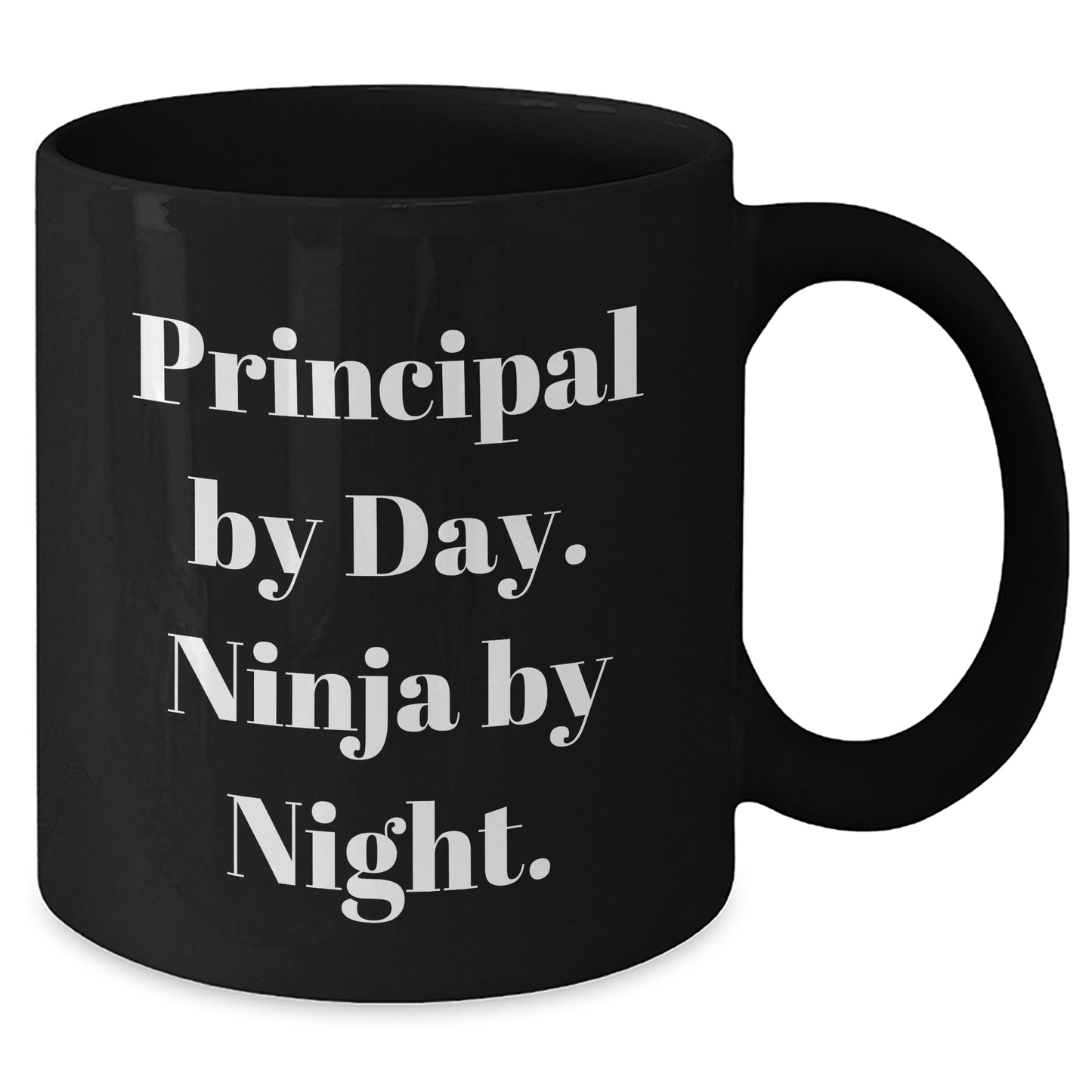 Principal By Day Funny Black Coffee Mugs Gifts from Men to Principal By Day Ninja By Night - The Buy Boom