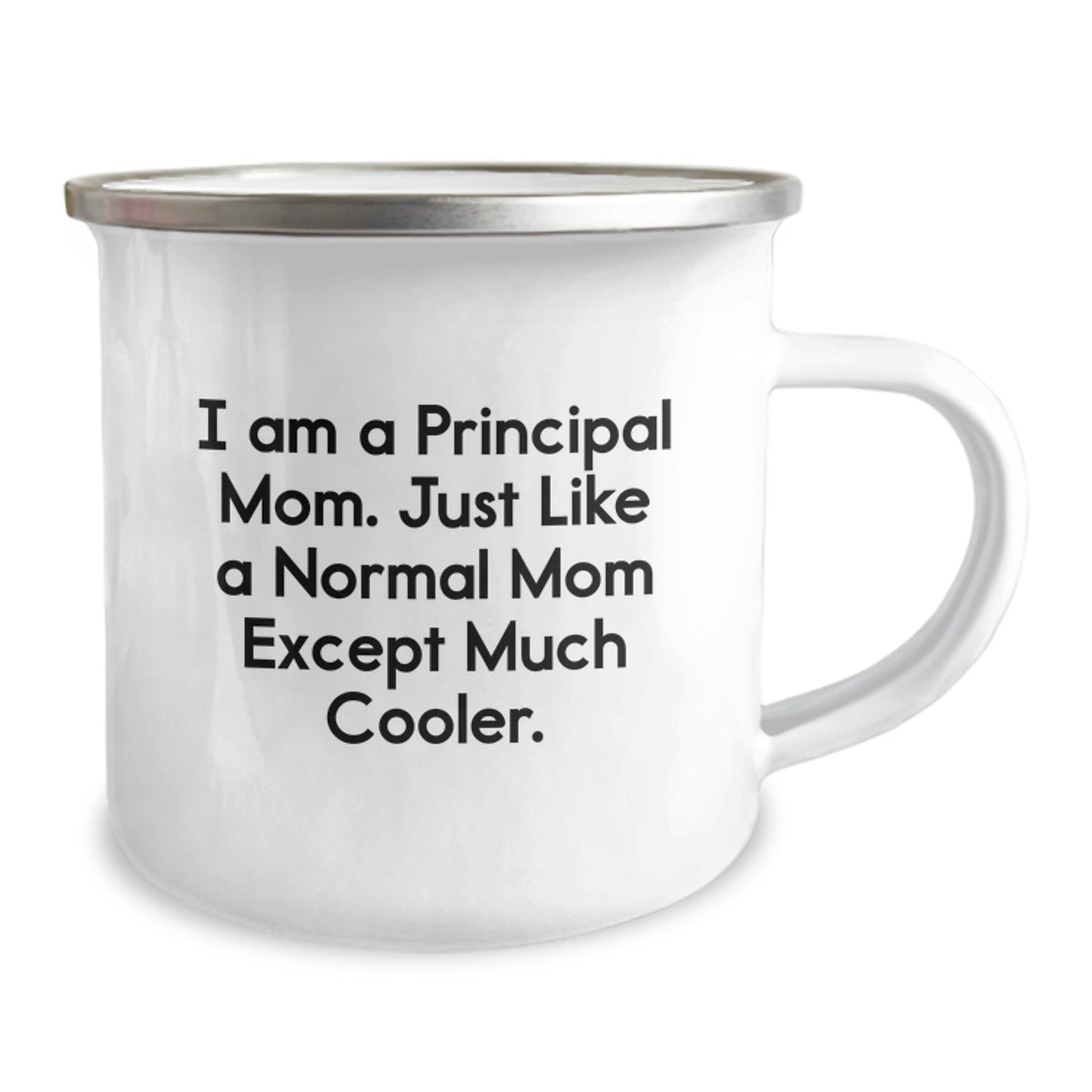 Principal Mom Funny Camping Mug Gifts from Family to Principal Birthday Unique - The Buy Boom