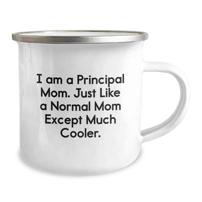Principal Mom Funny Camping Mug Gifts from Family to Principal Birthday Unique - The Buy Boom