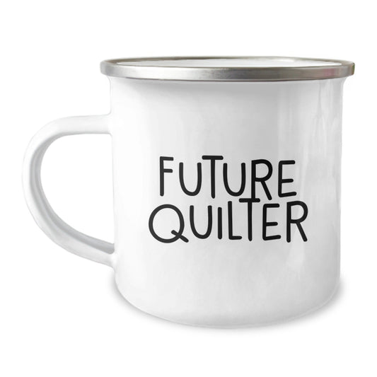 Quilter Camping Mug - Funny Quote 'May Your Thread Always Be Colorful' - Gifts from Men to Friends for Future Quilters, Unique Christmas Unique Gifts - The Buy Boom
