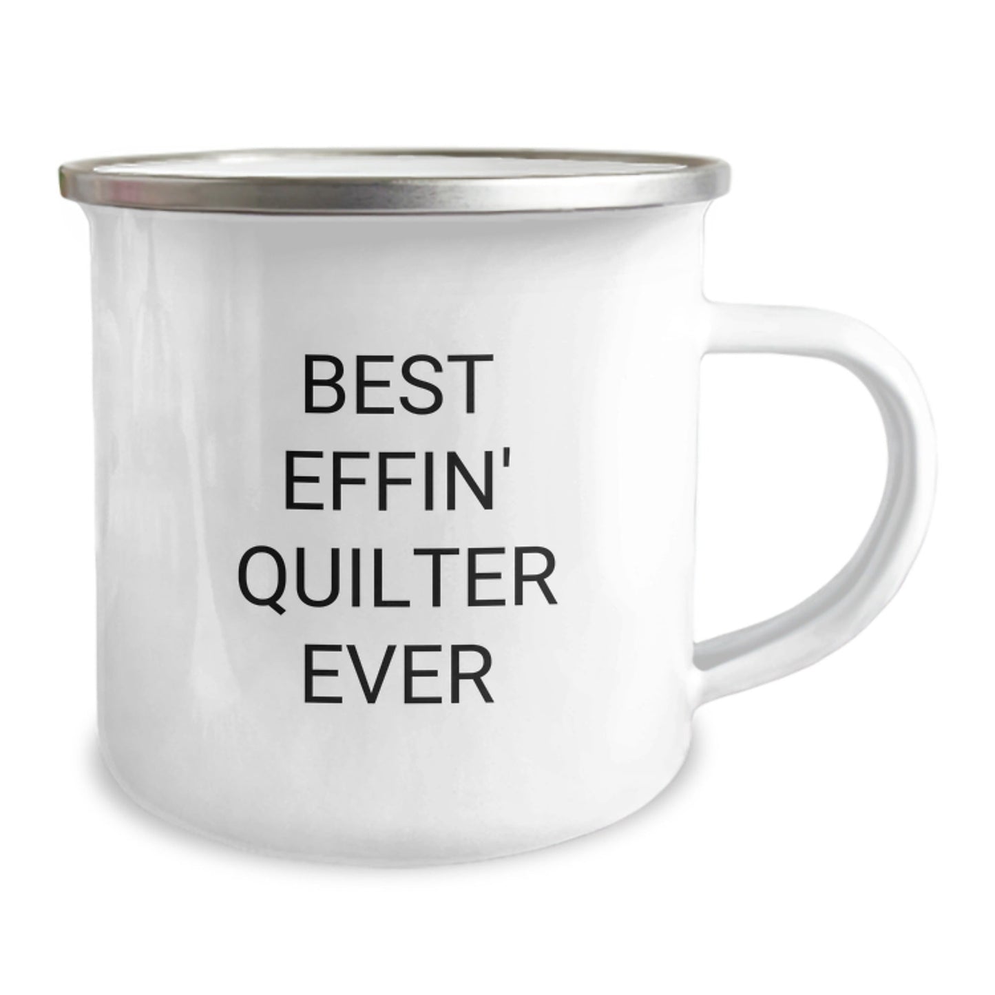 Quilter Gifts from Friends Unique Funny Camping Mugs for Quilter Best Effin' Quilter Ever Graduation - The Buy Boom