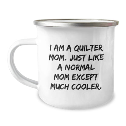 Quilter Mom Camping Mug Gifts from Family for Quilter Women this Christmas Unique - The Buy Boom