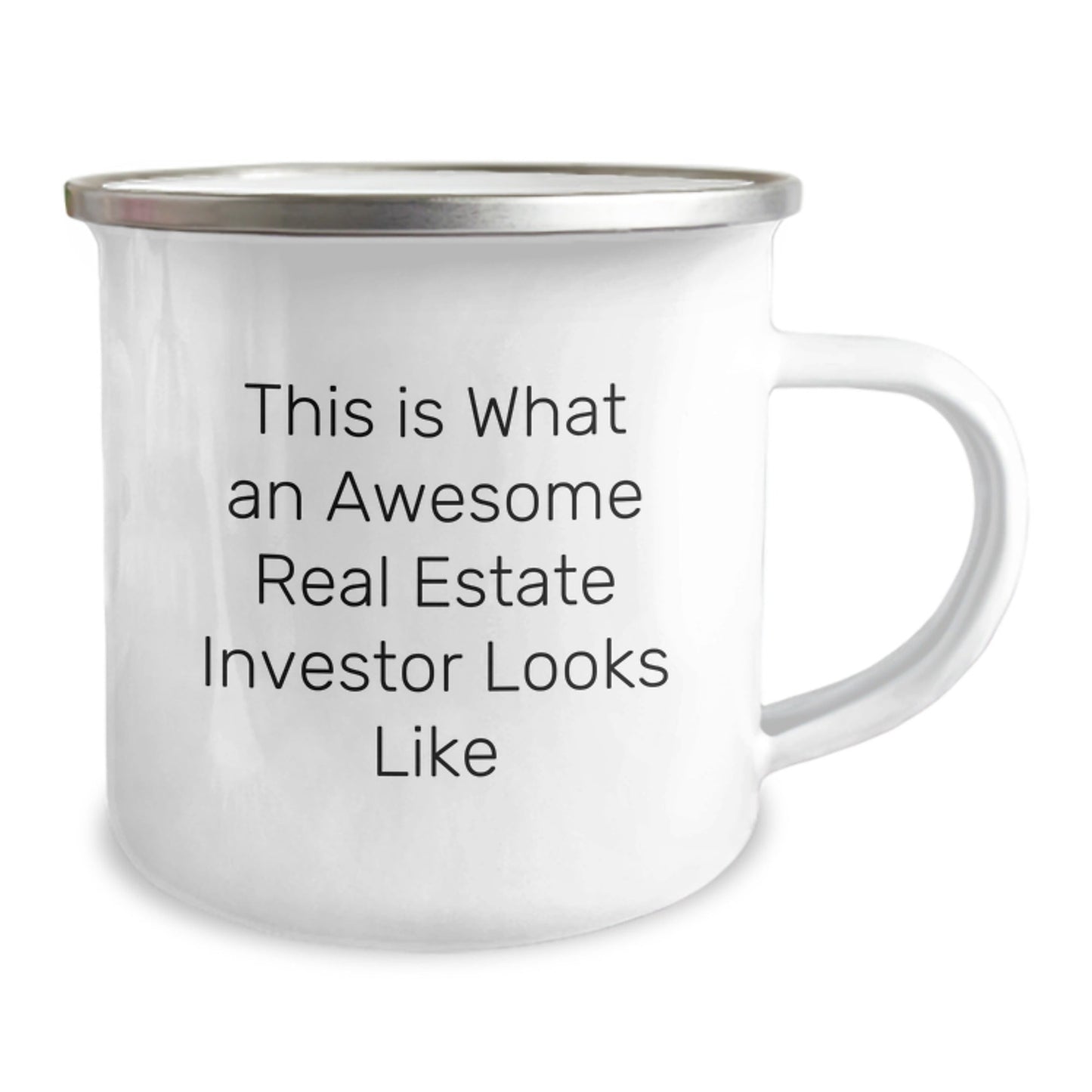 Real Estate Investor Gifts, Funny Quote 'This Is What An Awesome Real Estate Investor Looks Like', Camping Mug for Men, Women, or Friends, Graduation Unique Gifts from Family, Coworkers, or Friends - The Buy Boom